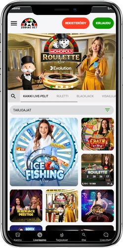 Zodiac Bet mobil casino