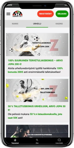 ZodiacBet casino anwendung